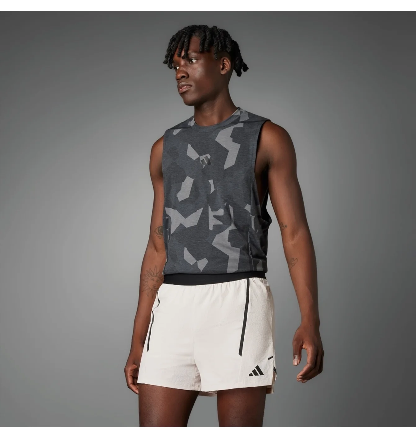 Шорти чоловічі Adidas D4T Pro Series Adistrong Workout Grey IT7520