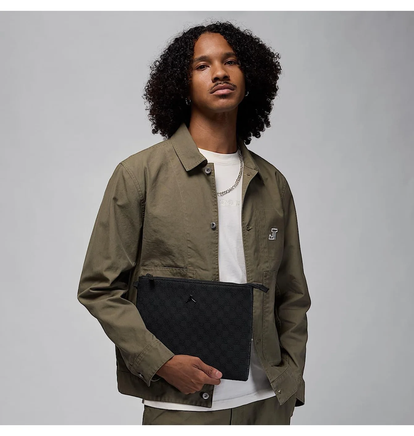 Jordan Monogram Pouch