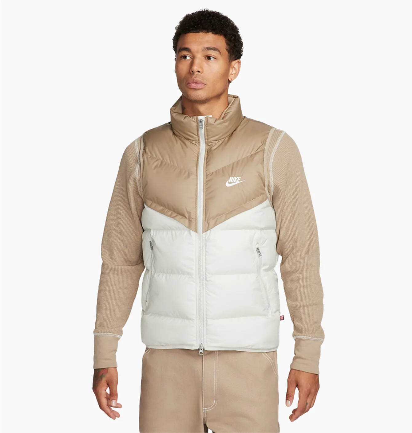 M NK SF WR PL-FLD VEST