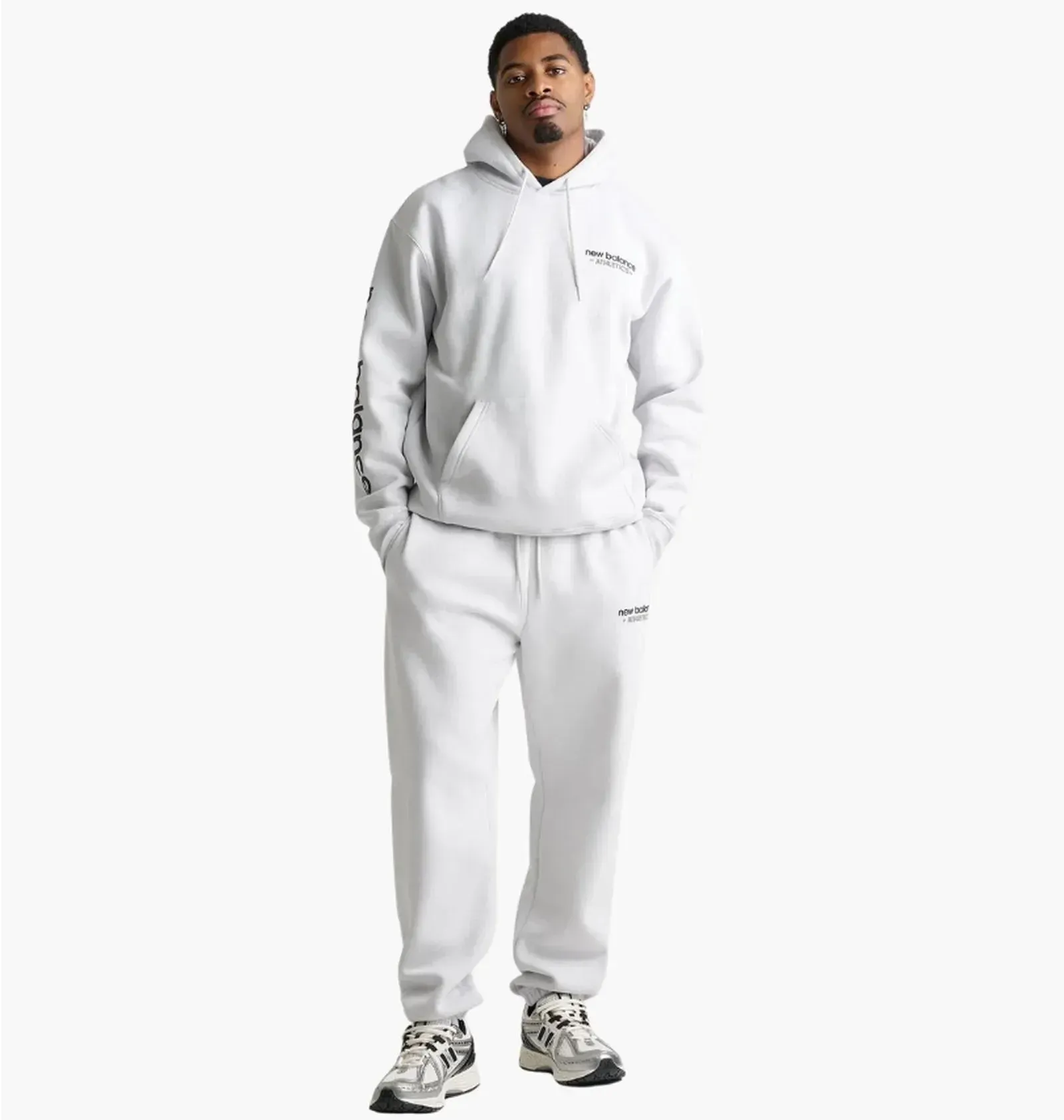 Спортивний костюм чоловічий New Balance Athletics White (MT61X5CV__MB61E2GH)