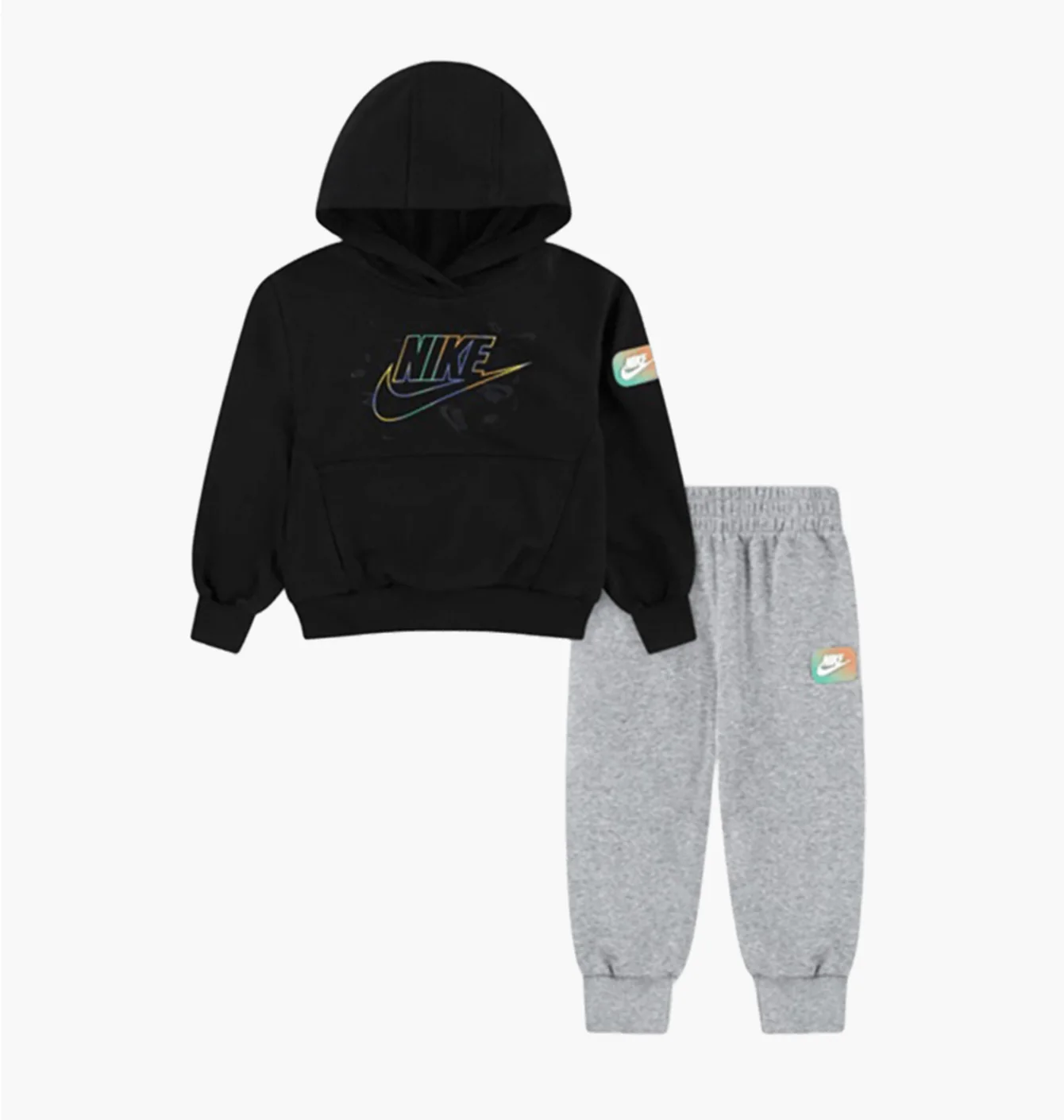 Спортивний костюм дитячий Nike Sportswear Black/Grey 86N386-042