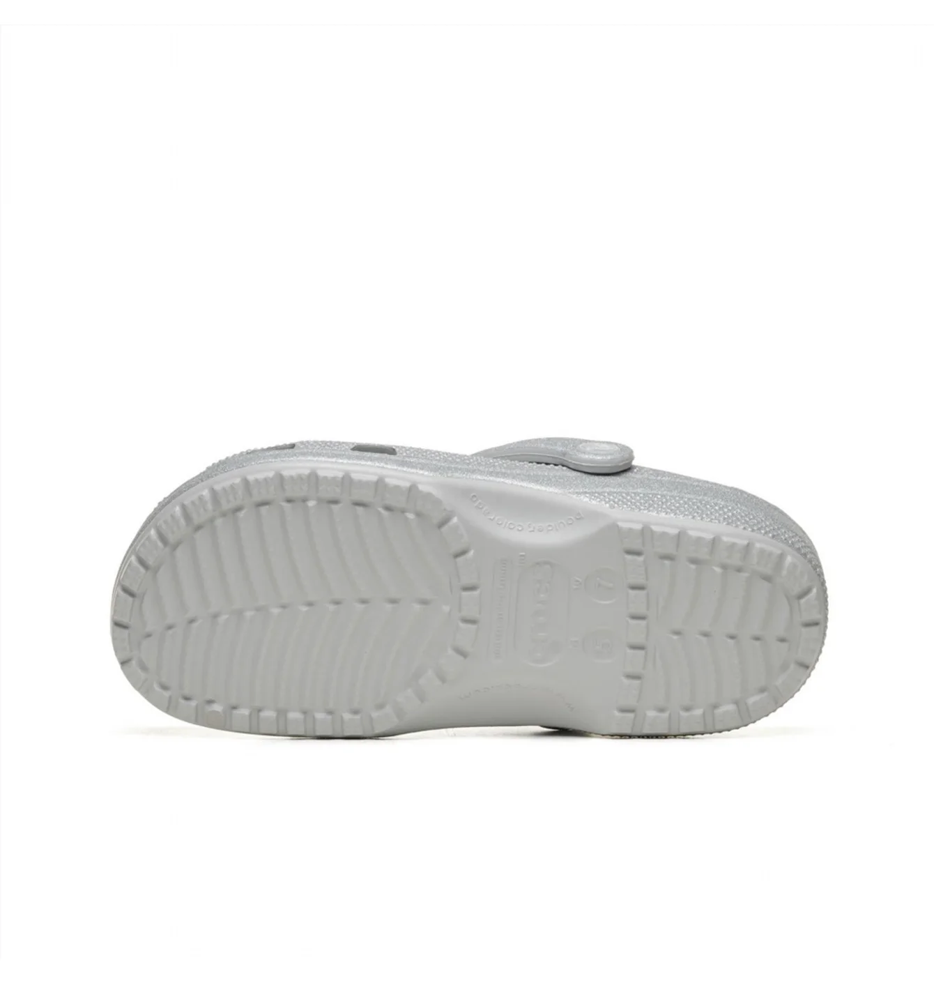 Crocs Classic Glitter Clog SilGlt