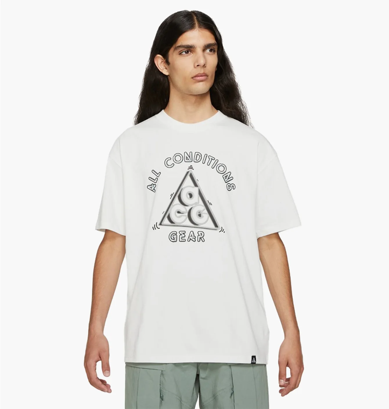 Футболка Nike Acg Short Sleeve Tee Hang Loose White