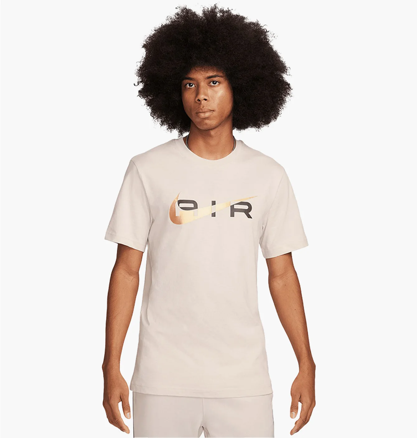 Футболка чоловіча Nike Air Graphic Short Sleeve T Shirt Beige FN7704-104