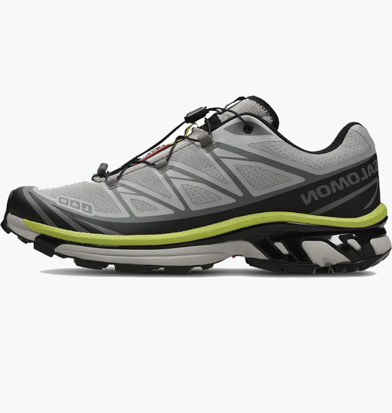 Кроссовки Salomon XT-6 Alloy Black Dark Citron