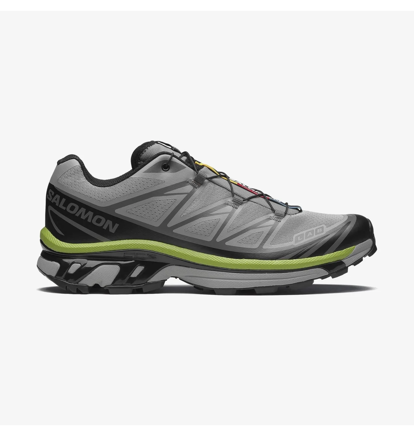 Кроссовки Salomon XT-6 Alloy Black Dark Citron