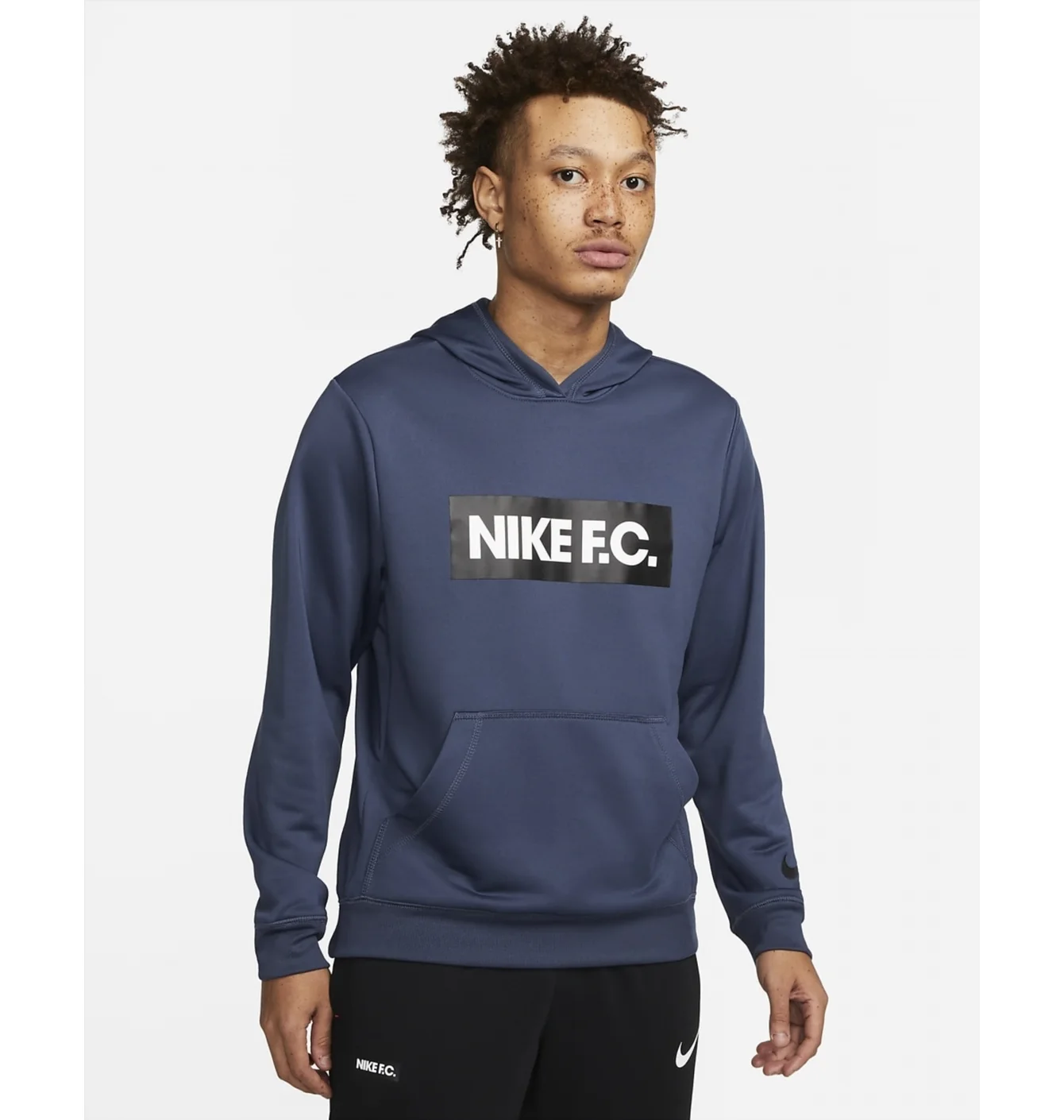 Худі чоловіче Nike M Nk Df Fc Libero Hoodie Blue Dc9075-437