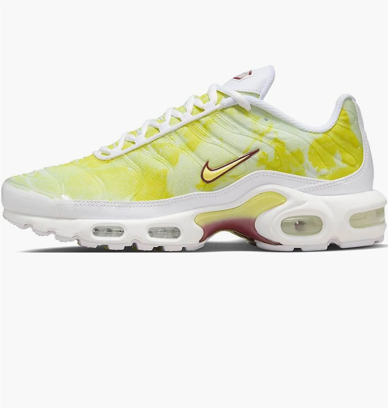Кросівки жіночі Nike Air Max Plus White/Yellow FZ4348-100