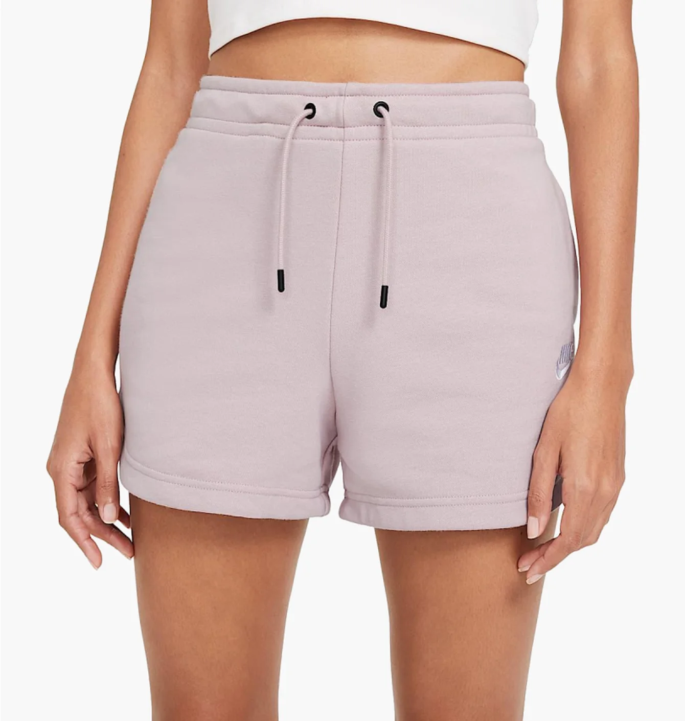 Шорти жіночі Nike Essntl Flc Hr Violet CJ2158-645