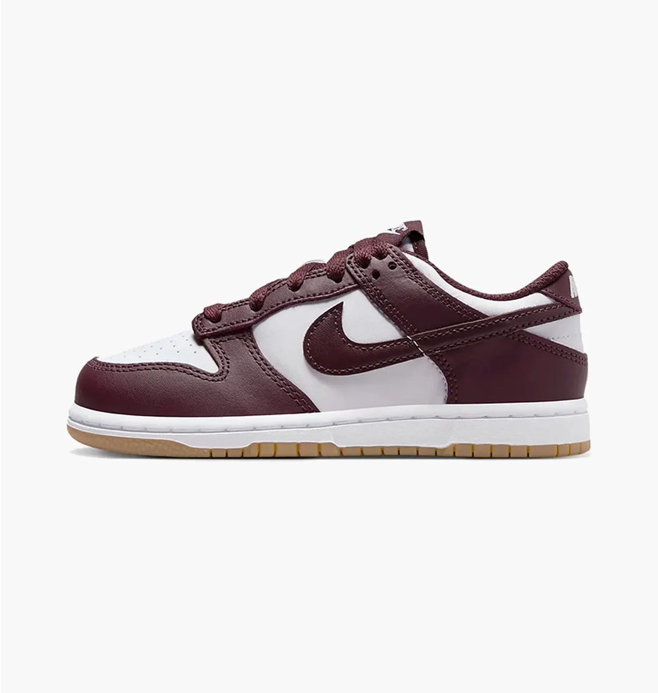 Кросівки дитячі Nike Dunk Low Little White/Brown HJ9283-100