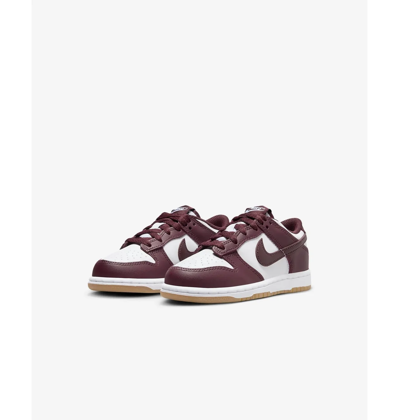 Кросівки дитячі Nike Dunk Low Little White/Brown HJ9283-100