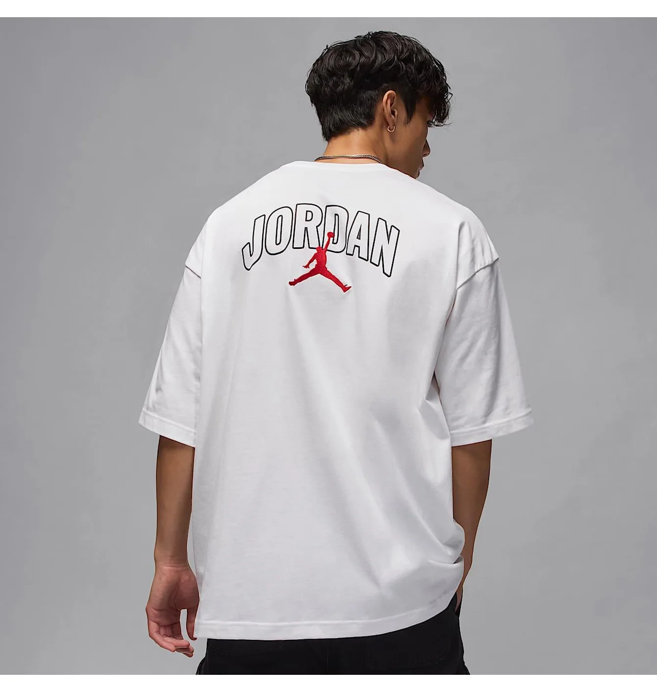 Футболка чоловіча Air Jordan MenS Brooklyn Logo Oversized T-Shirt White II2344-100