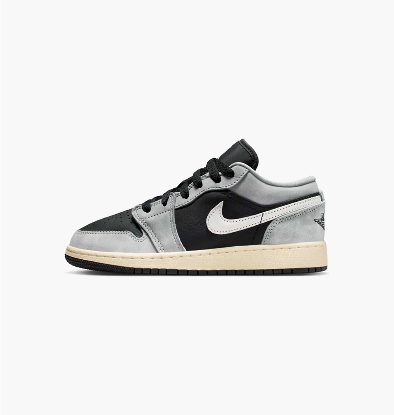 Кросівки дитячі Air Jordan 1 Low Se Grey/Black HQ2021-012