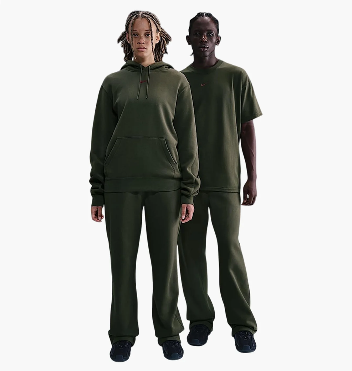 Штани чоловічі Nike Nocta Fleece Cs Open-Hem Sweatpants Olive FZ4675-325