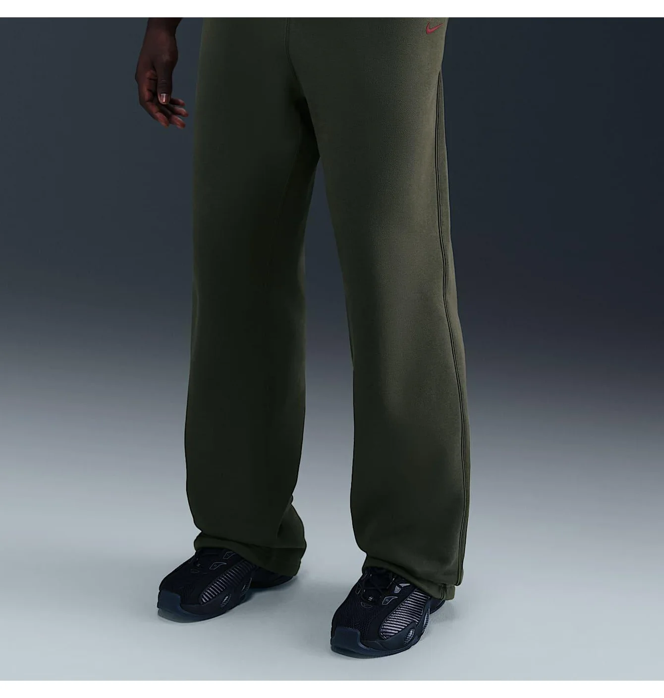 Штани чоловічі Nike Nocta Fleece Cs Open-Hem Sweatpants Olive FZ4675-325