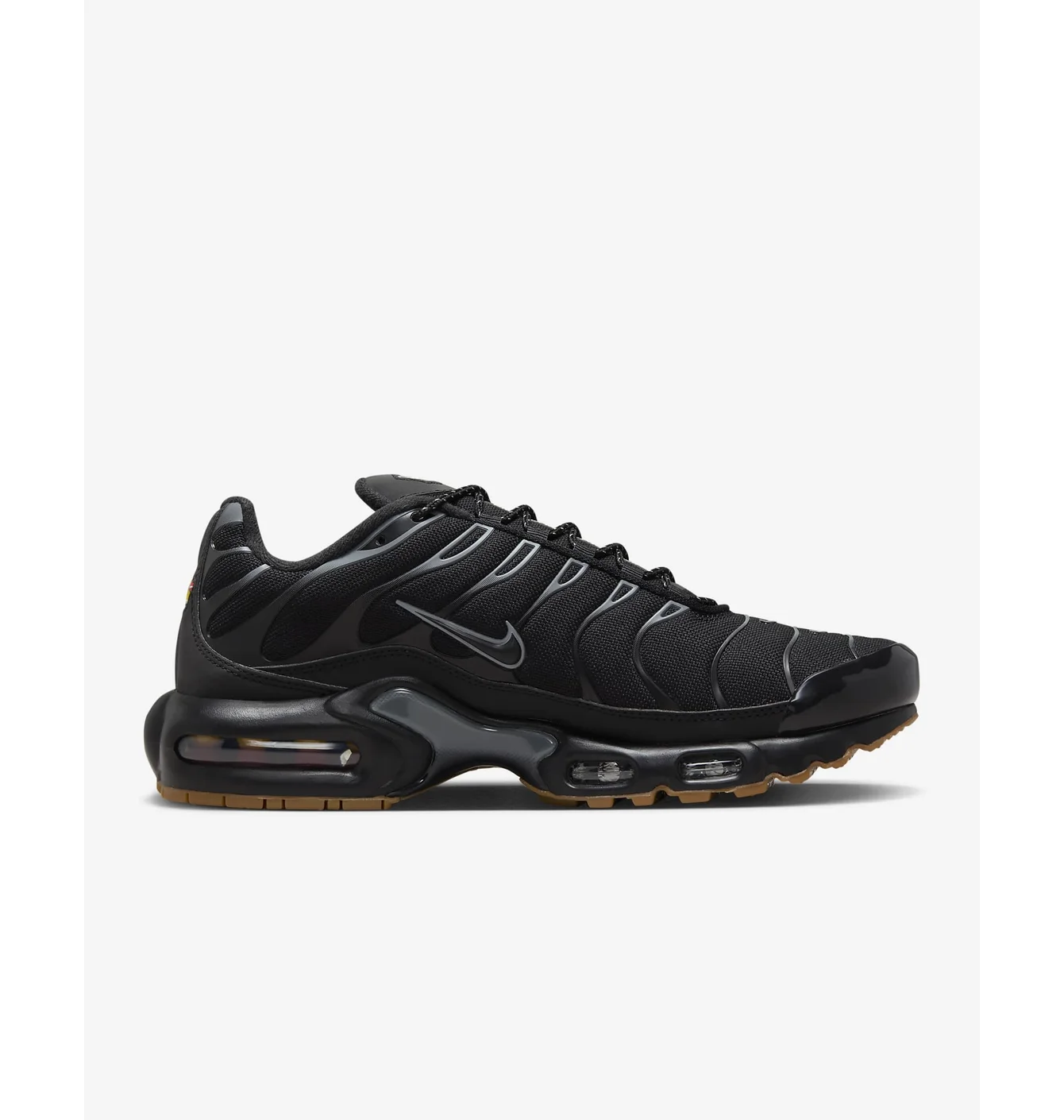 Nike Air Max Plus Adds Gum Bottoms Black