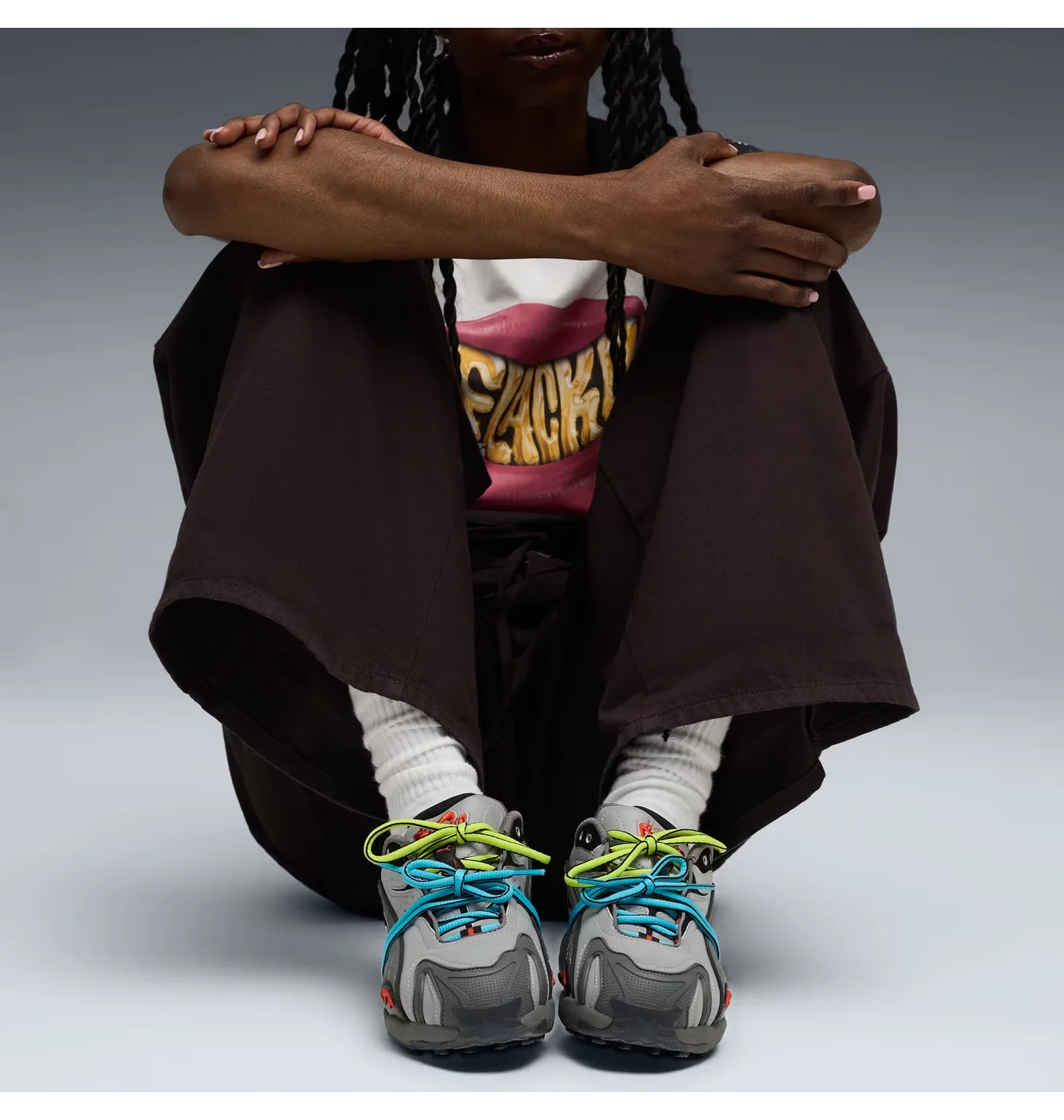 Кросівки унісекс Puma A$Ap Rocky Inhale Mostro Reflective Grey 405383-01
