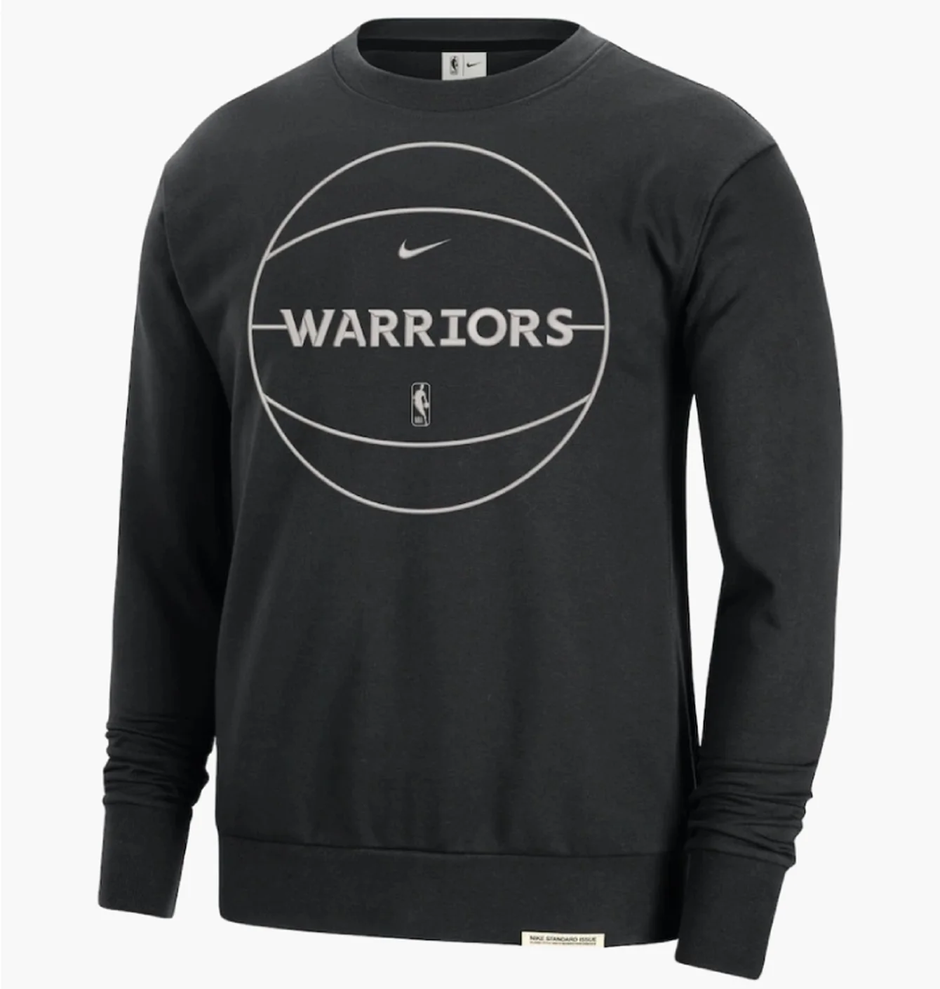 Світшот чоловічий Nike Golden State Warriors Black FB3761-010