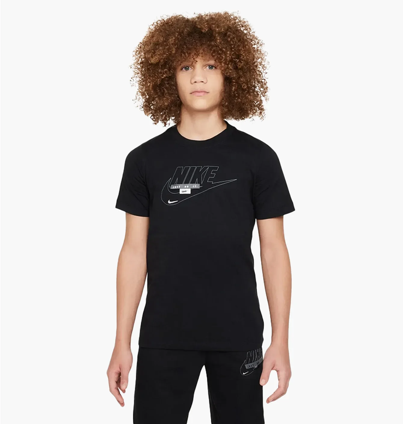 Футболка дитяча Nike Grade School Black FN9608-010