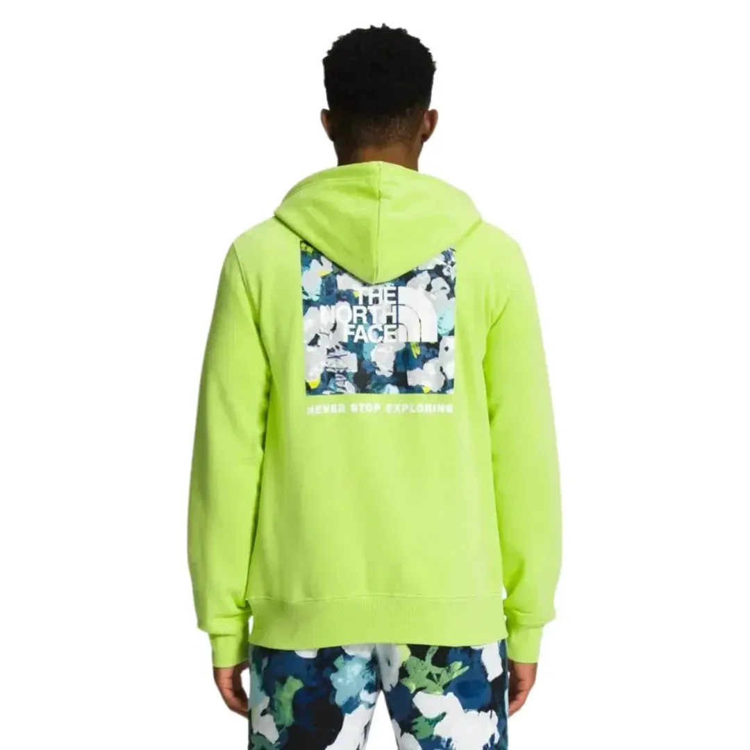 The North Face Box Nse Pullover Hoodie neon green
