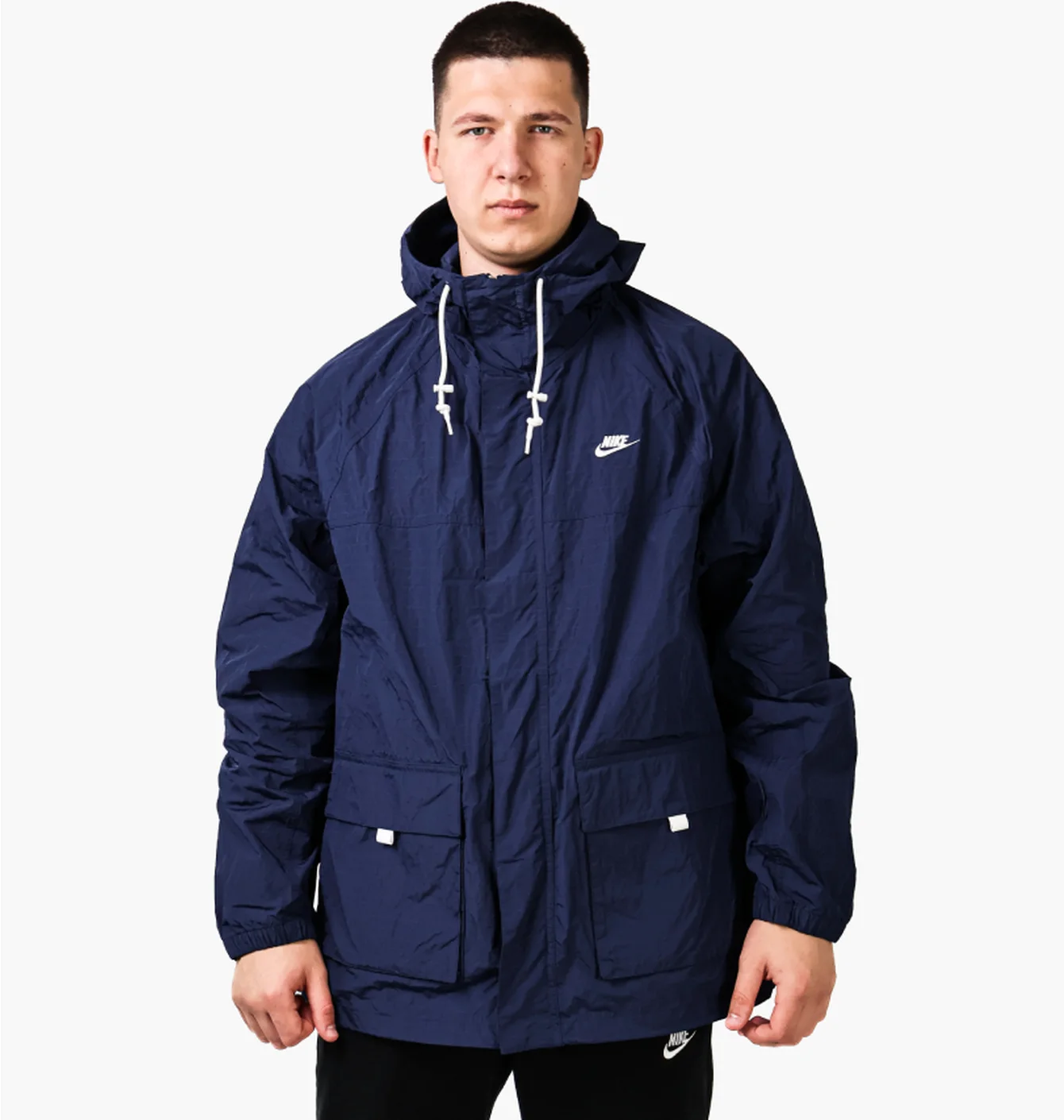 Куртка чоловіча Nike Club Bandon Jkt Blue FN3108-410