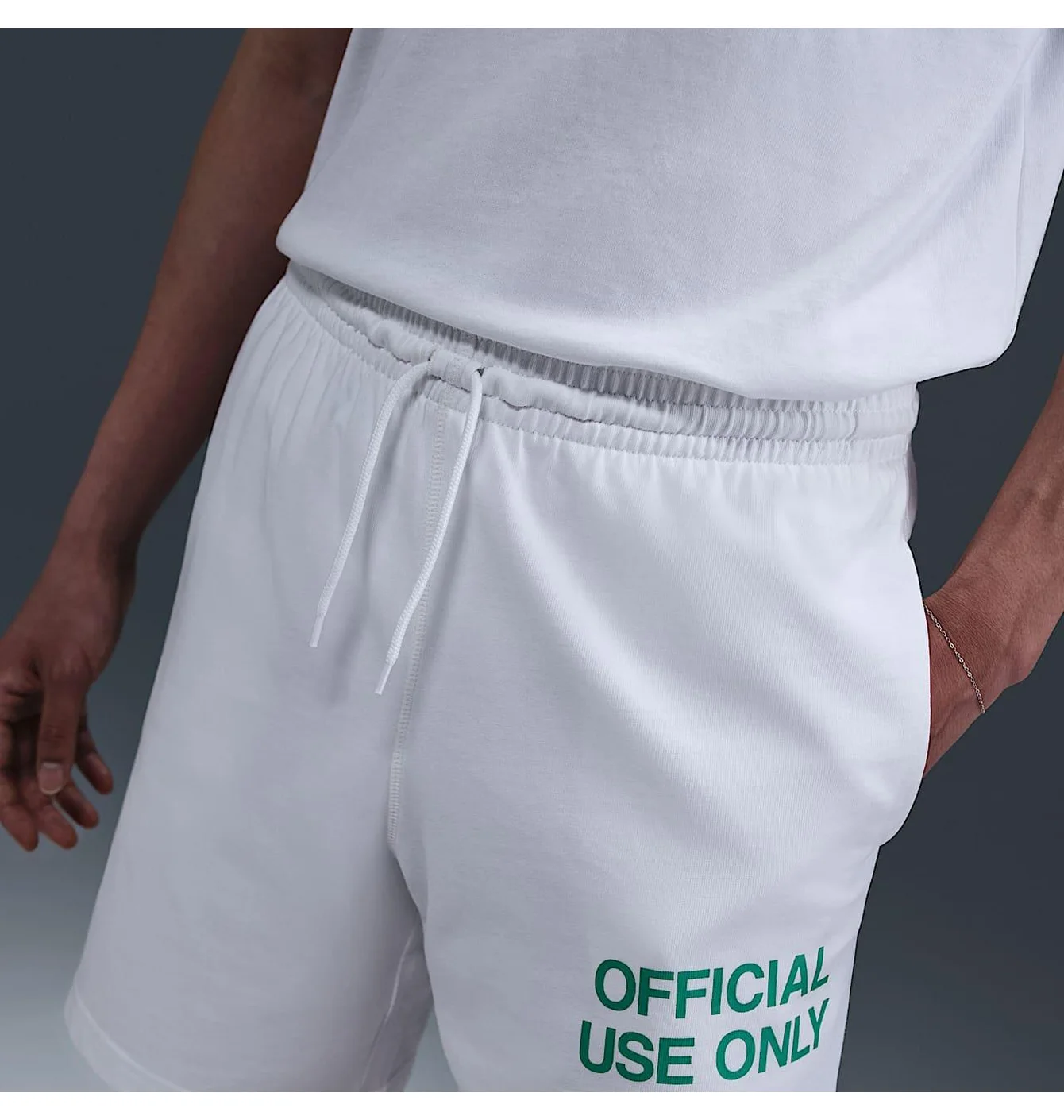 Шорти чоловічі Nike Nk Club Knit Short Official White IB8413-100