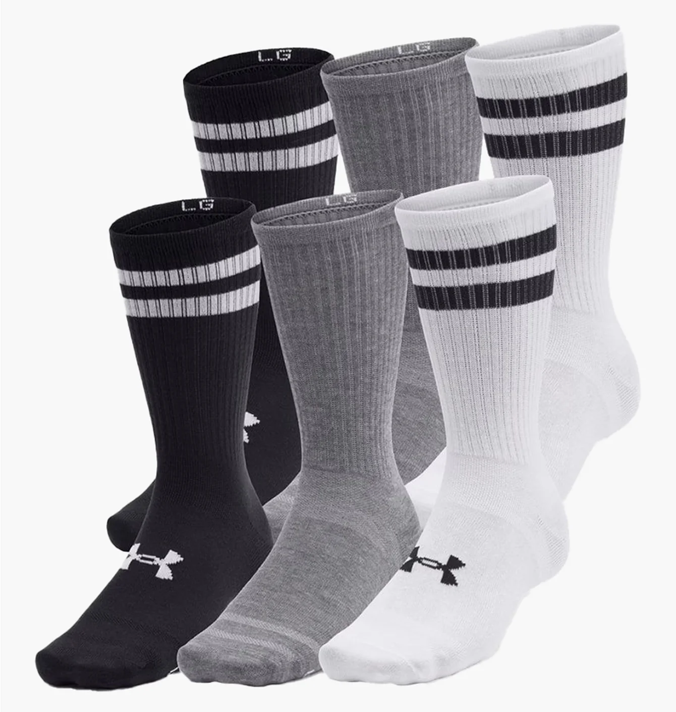 Шкарпетки Under Armour Essential 6pk Crew
