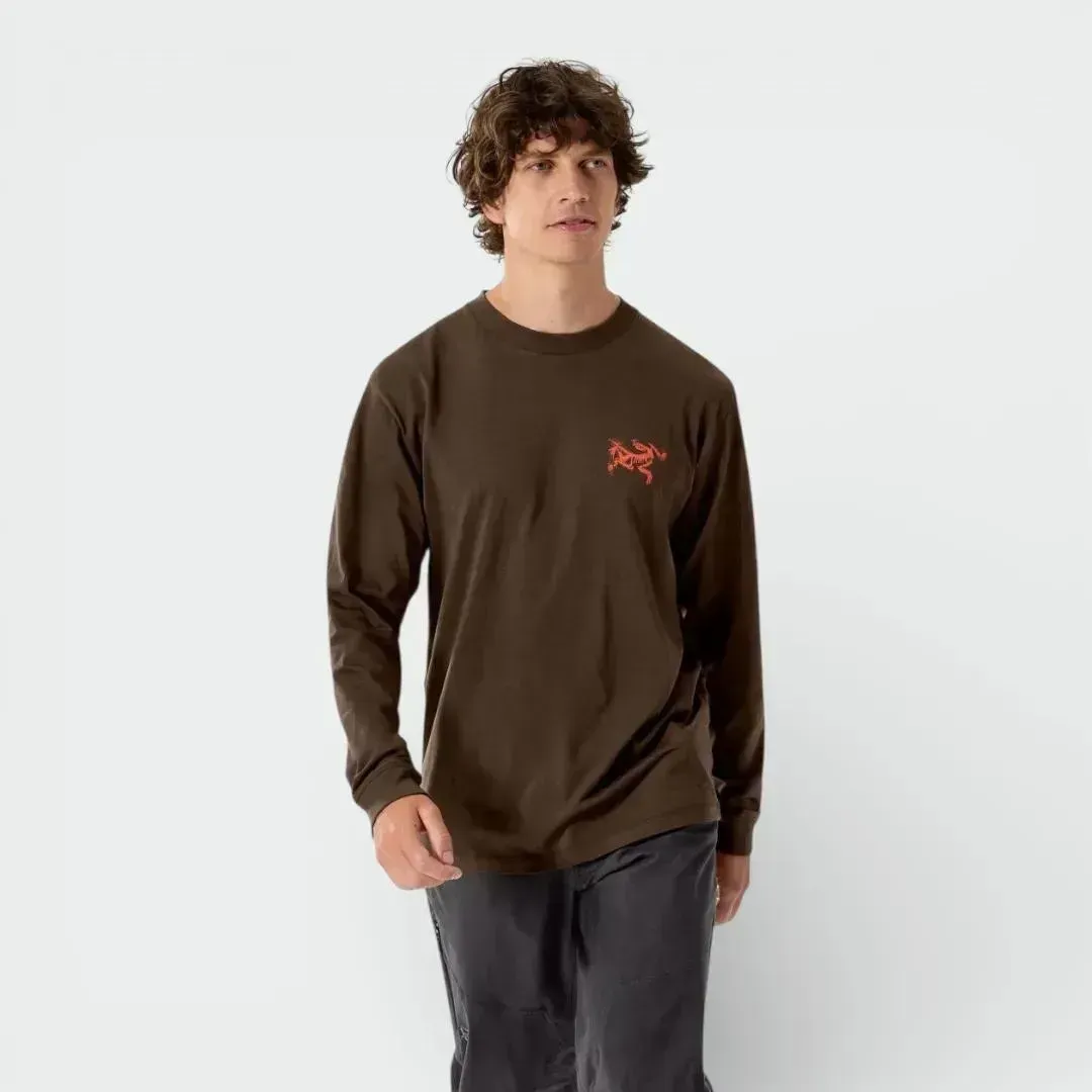 Кофта чоловіча Arcteryx Kragg Sl Cotton Bird Long Sleeve Carob (X00000953705)