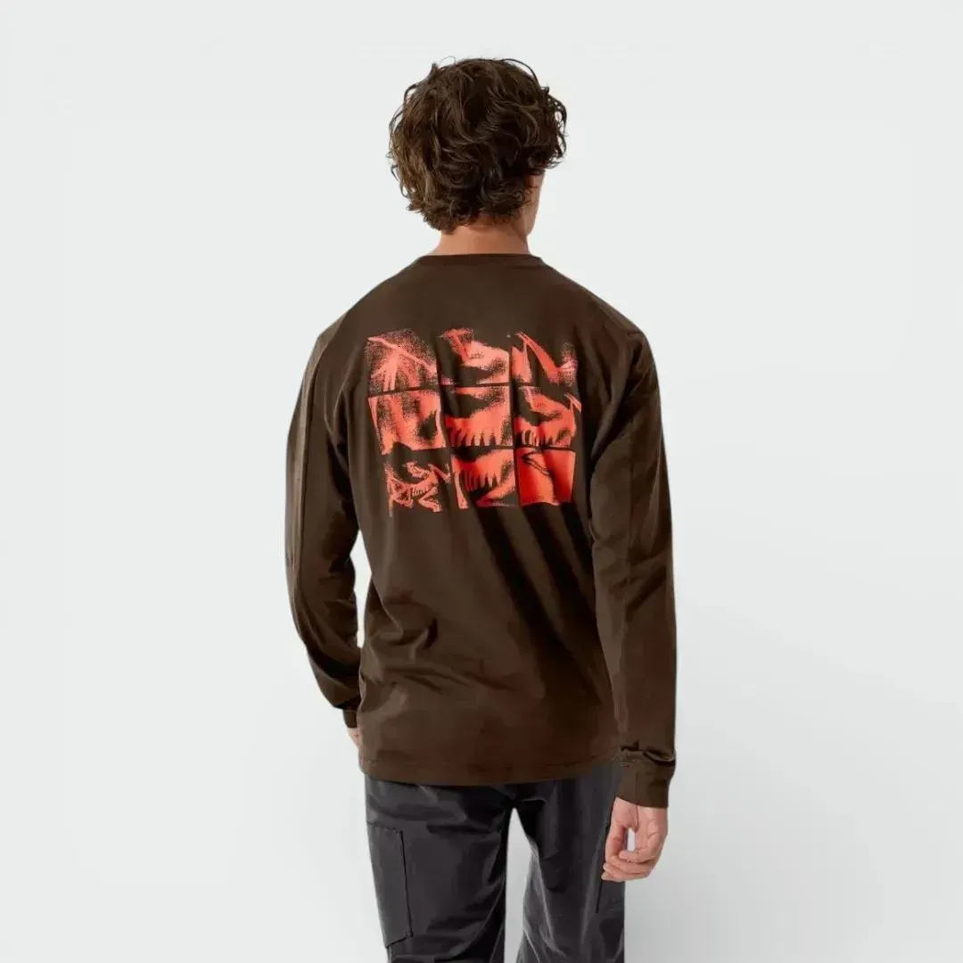 Кофта чоловіча Arcteryx Kragg Sl Cotton Bird Long Sleeve Carob (X00000953705)