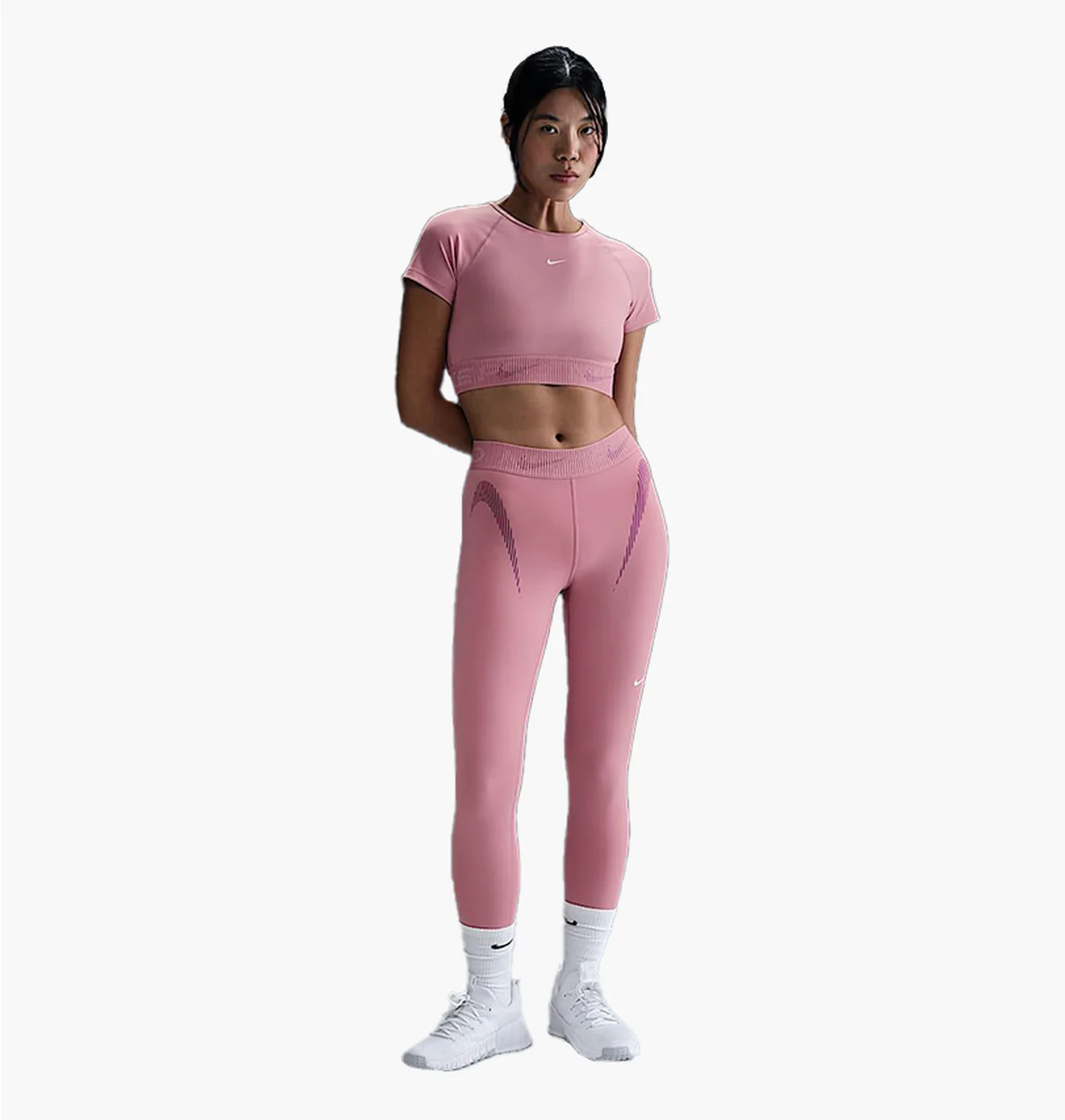 Легінси жіночі Nike Dri-Fit Pro Pink HJ1219-699