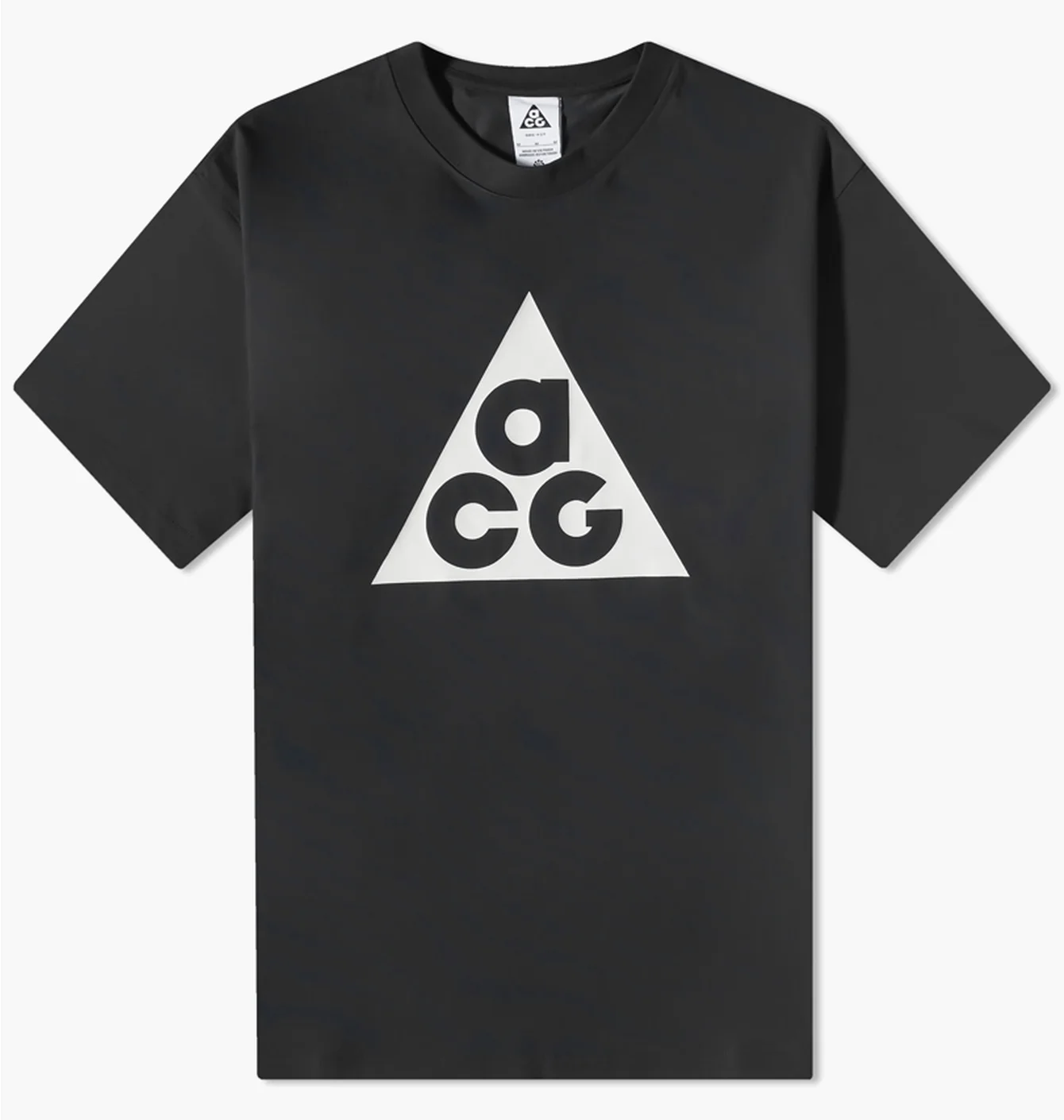 Nike Acg Big Logo Tee Black