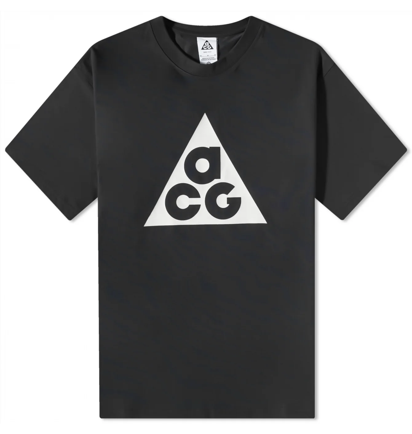 Nike Acg Big Logo Tee Black