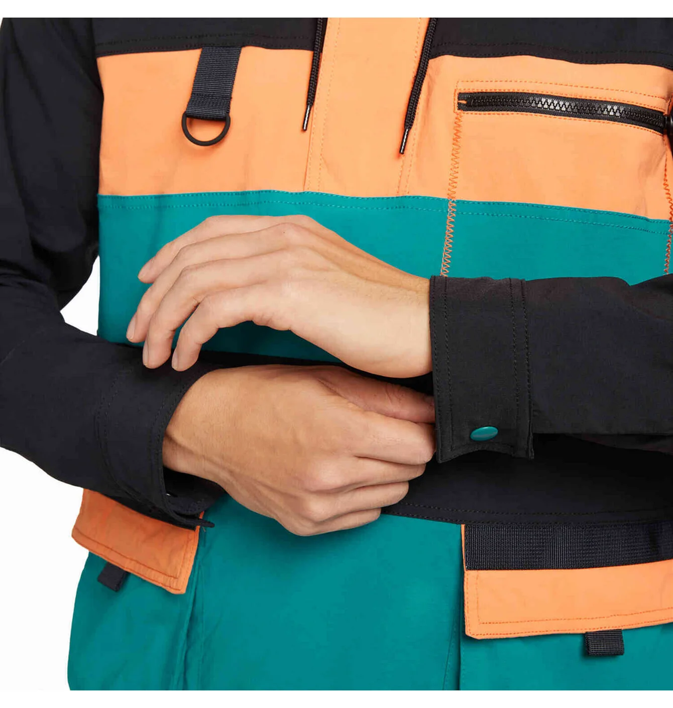 Анорак чоловічий Nike Chelsea Hype Jacket Mens Black/Turquoise DD8365-467