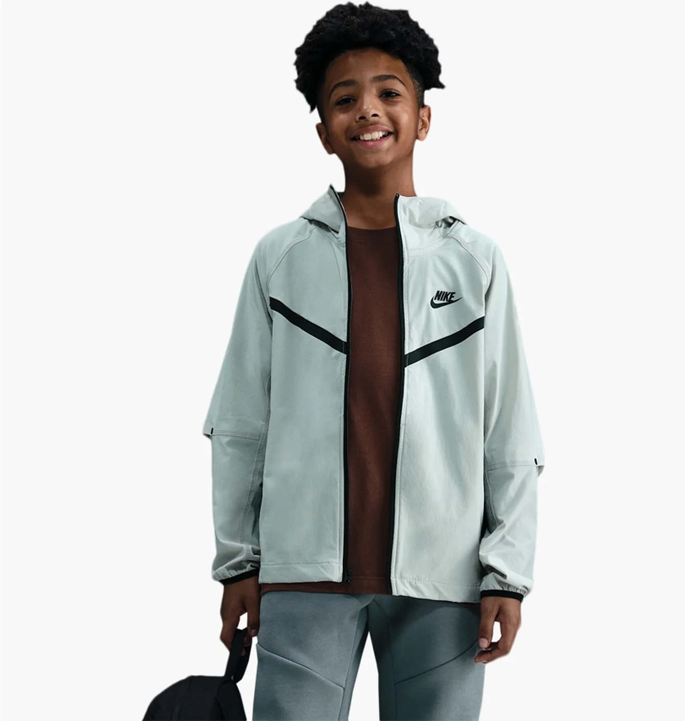 Куртка дитяча Nike Tech Woven Turquoise HQ8911-034