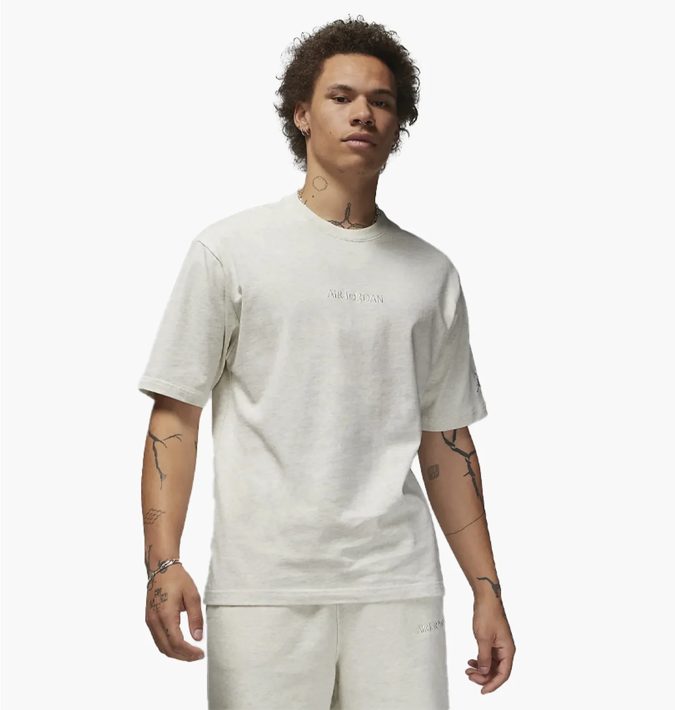 Футболка чоловіча Air Jordan Brand Wordmark Tee White FJ1969-141