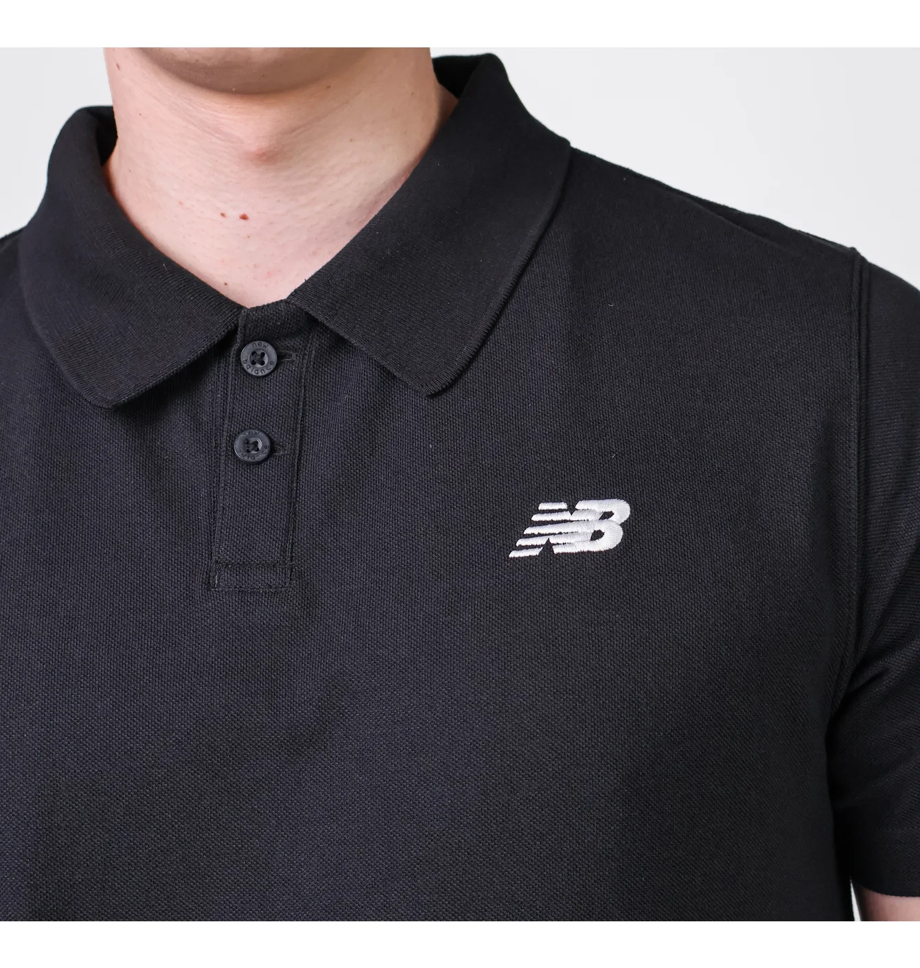 Поло чоловіче New Balance Cotton Pique Brown MT51519BK