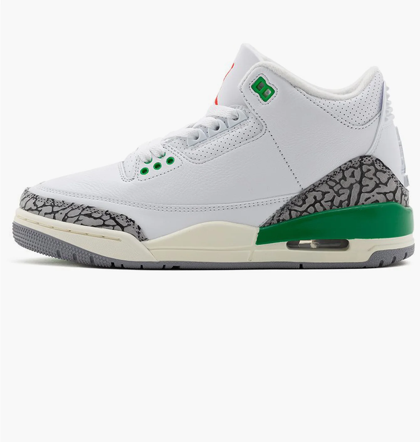 Air Jordan 3 “Lucky Green” White