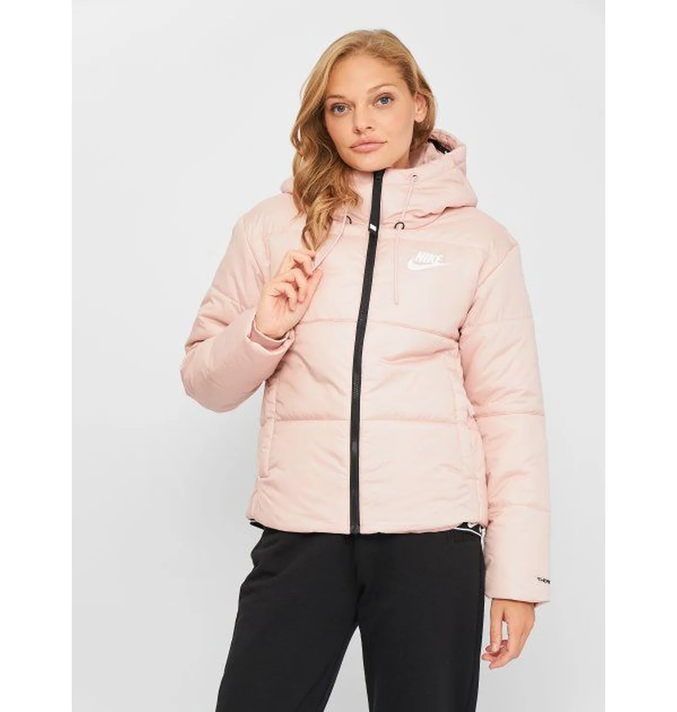Куртка жіноча Nike W Nsw Tf Rpl Classic Tape Jkt Pink DJ6997-601