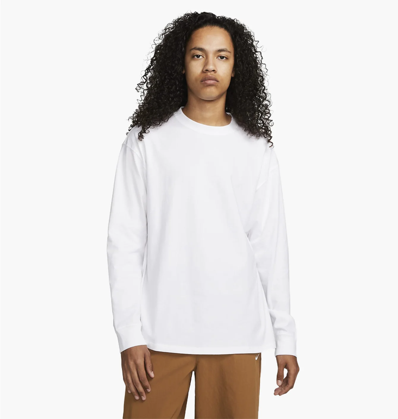 Лонгслів чоловічий Nike T-Shirt Sb (білий)