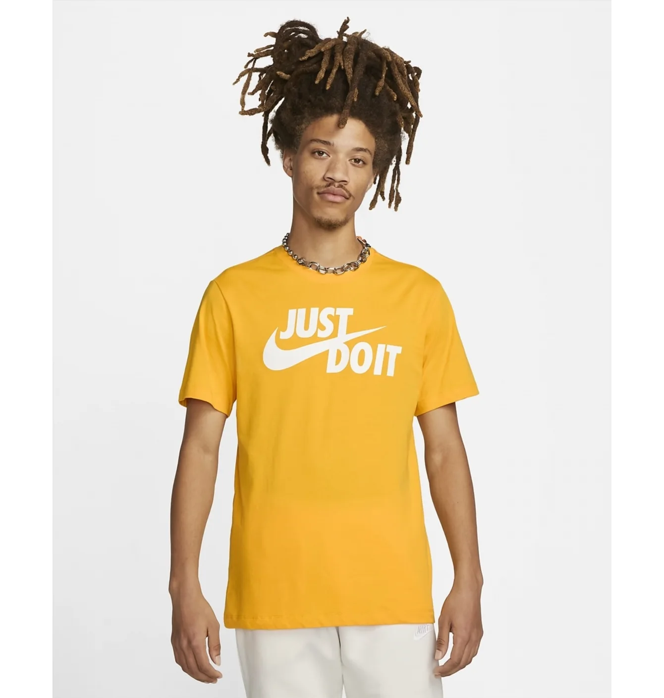 Футболка чоловіча Nike Sportswear Jdi MenS T-Shirt Yellow AR5006-740