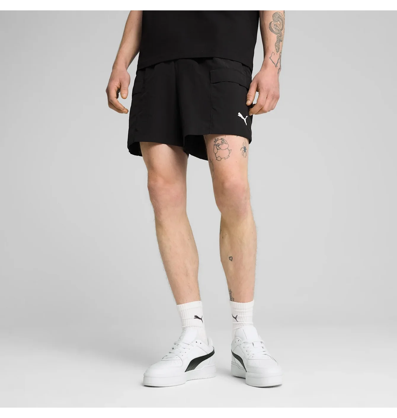 Puma Wardrobe Essential Relaxed Cargo Shorts