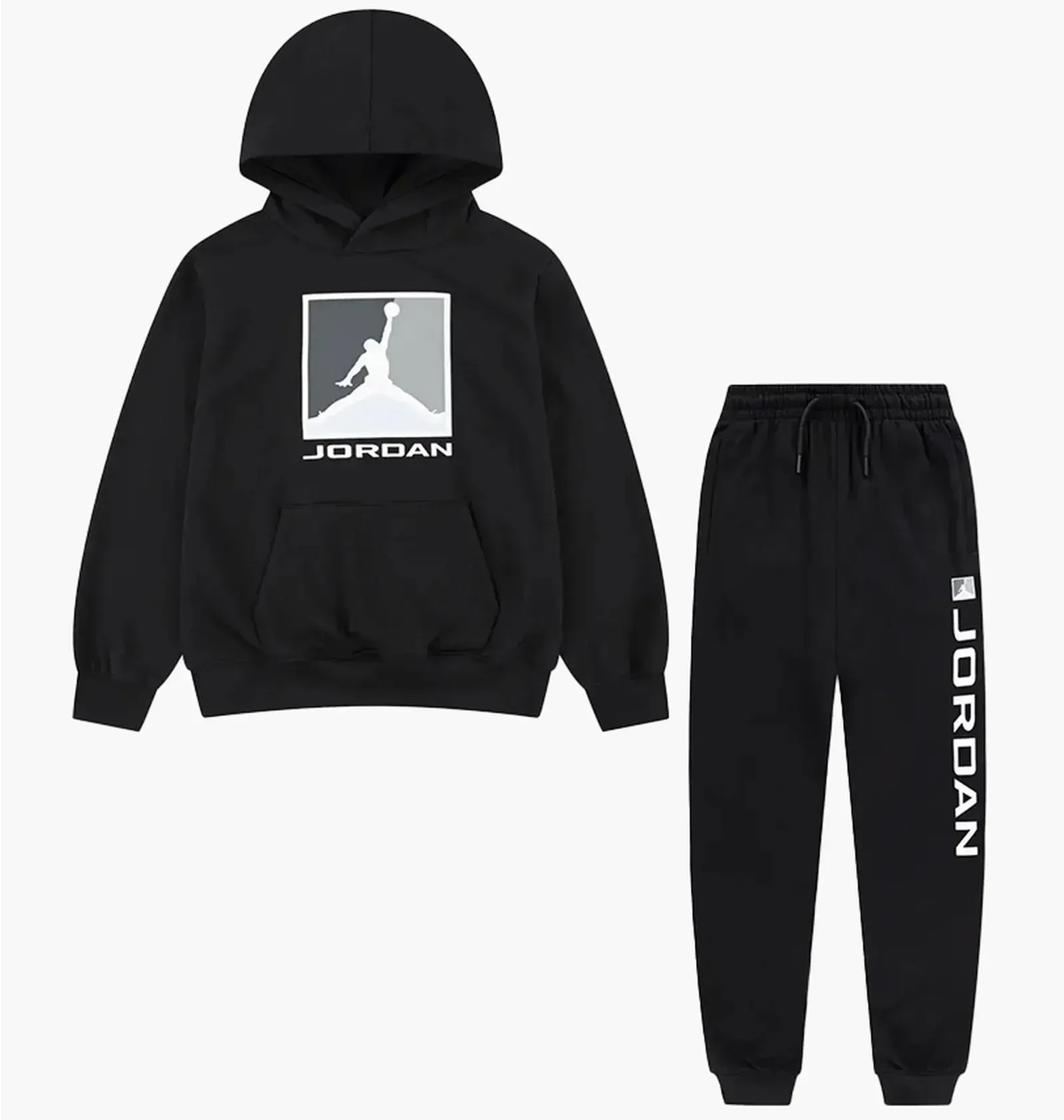 Спортивний костюм дитячий Jordan Essential Black (95F086-023__95F087-023)