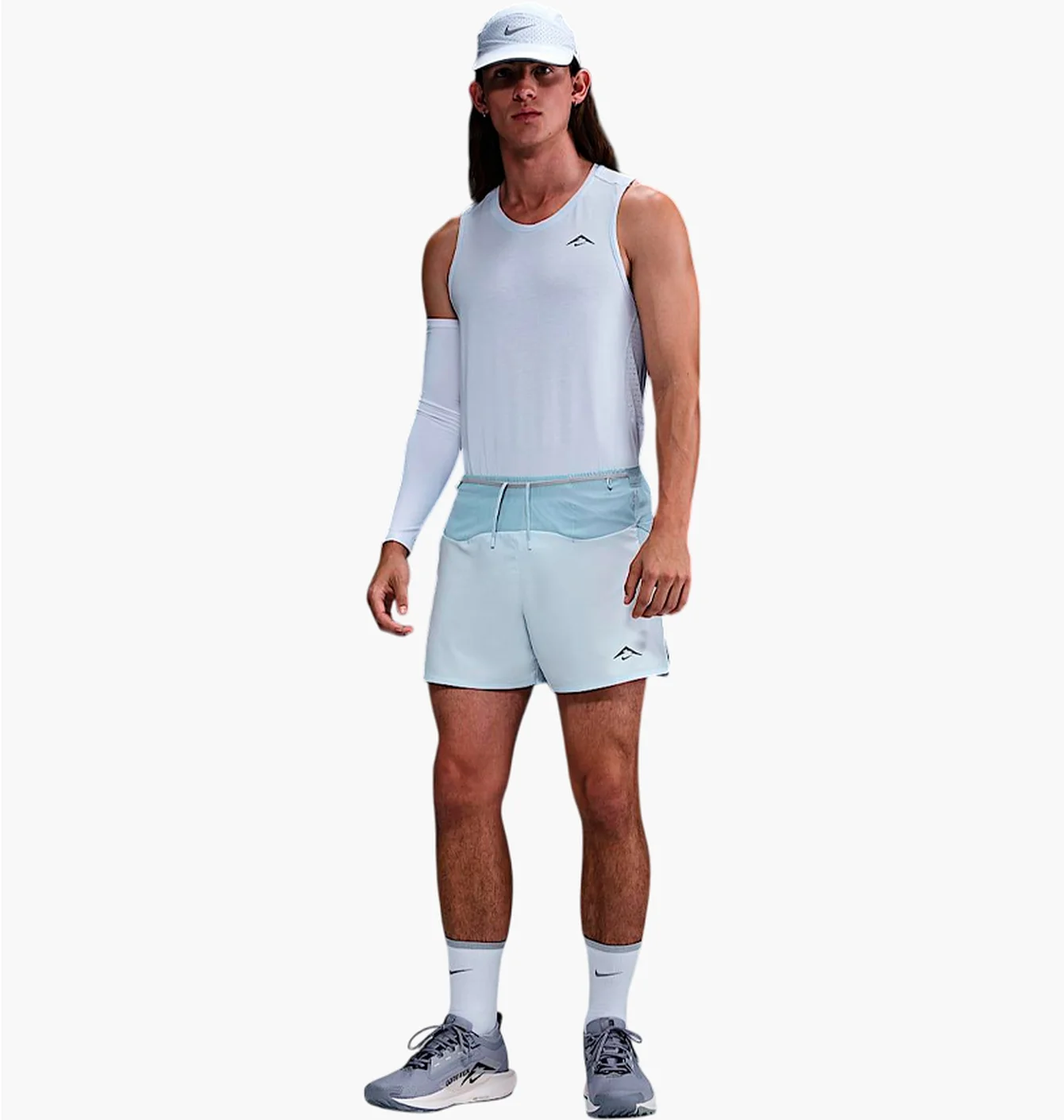 Шорти чоловічі Nike Trail Second Sunrise Light Blue HJ3572-085