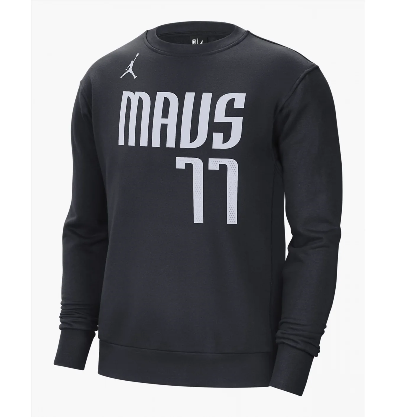 Jordan NBA Dalla Mavericks Doncic #77 Crew Sweatshirt