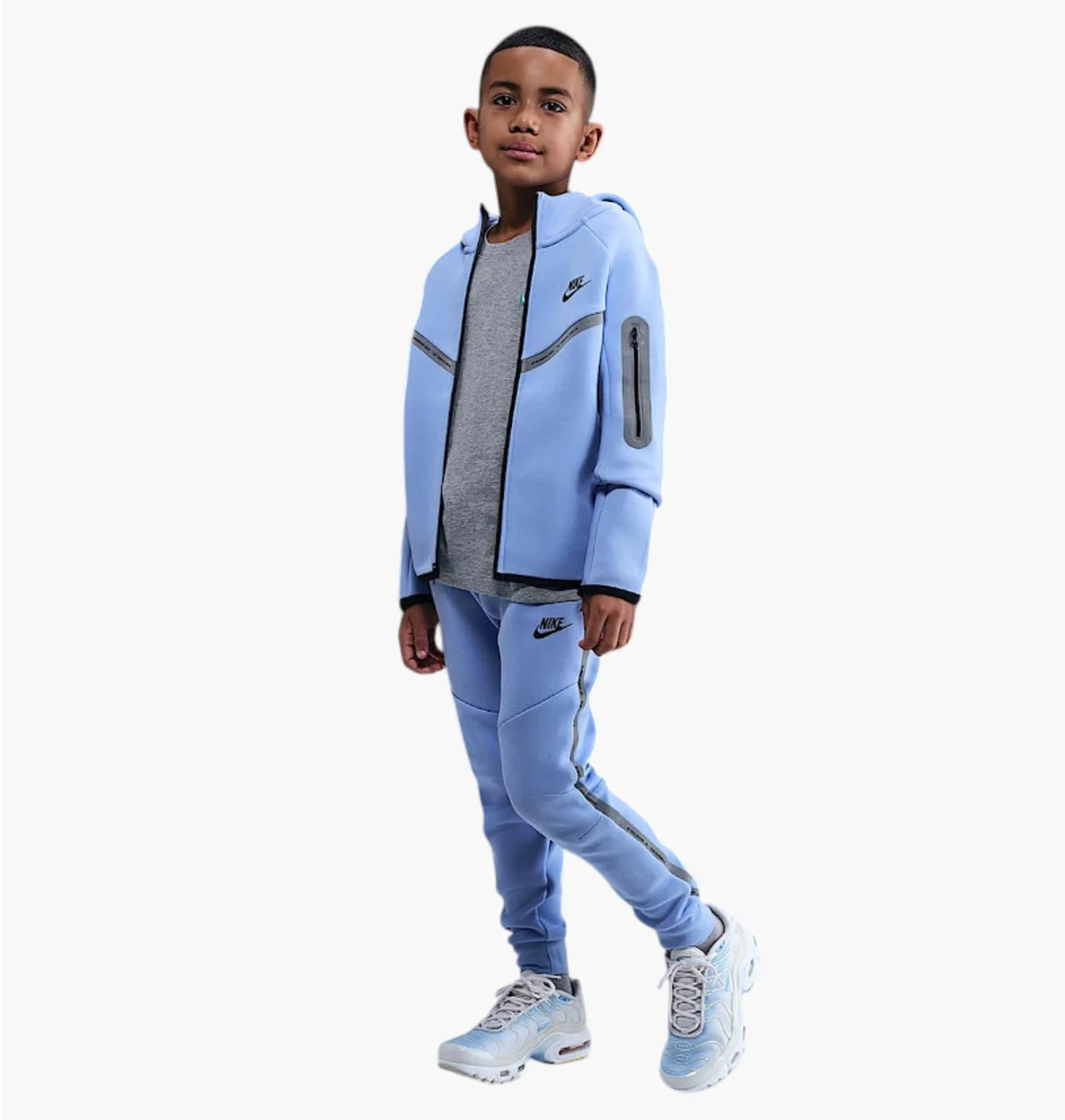 Толстовка дитяча Nike Tech Fleece Reflect Blue IM9154-468