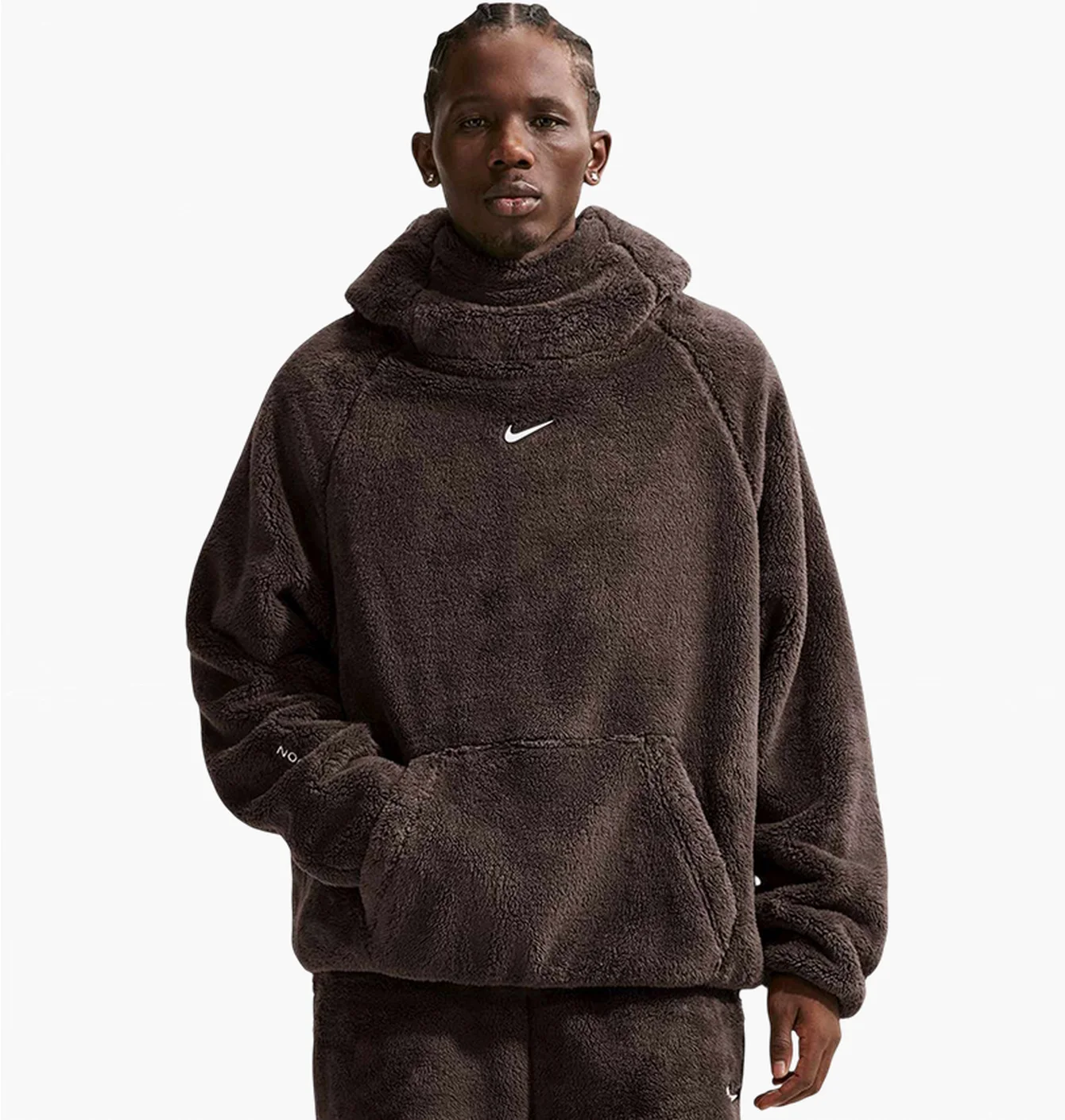 Худі чоловіче Nike X Nocta Chalet Polar Top Brown IB0258-237
