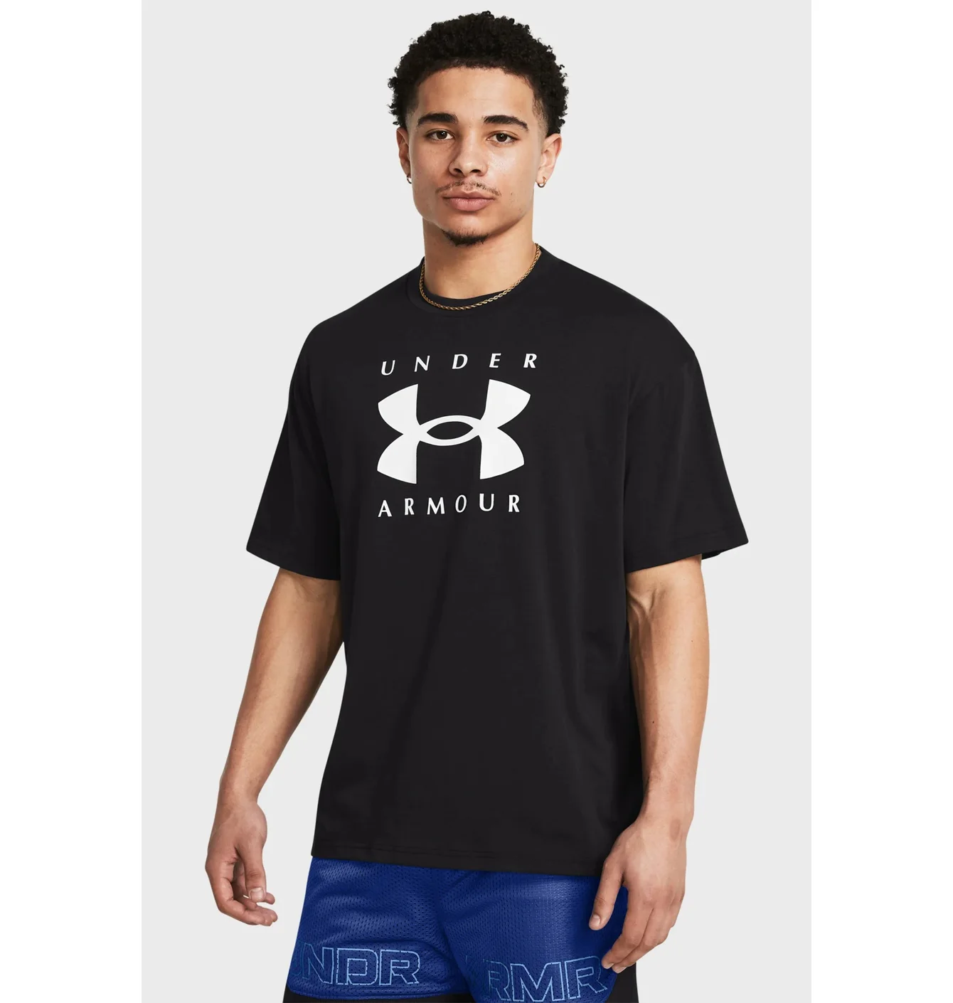 Футболка чоловіча Under Armour Hw Os Branded Ss Black 1389146-001