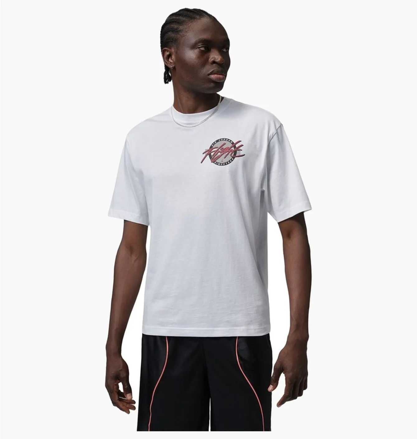 Футболка чоловіча Air Jordan Flight MenS T-Shirt White IF3067-100