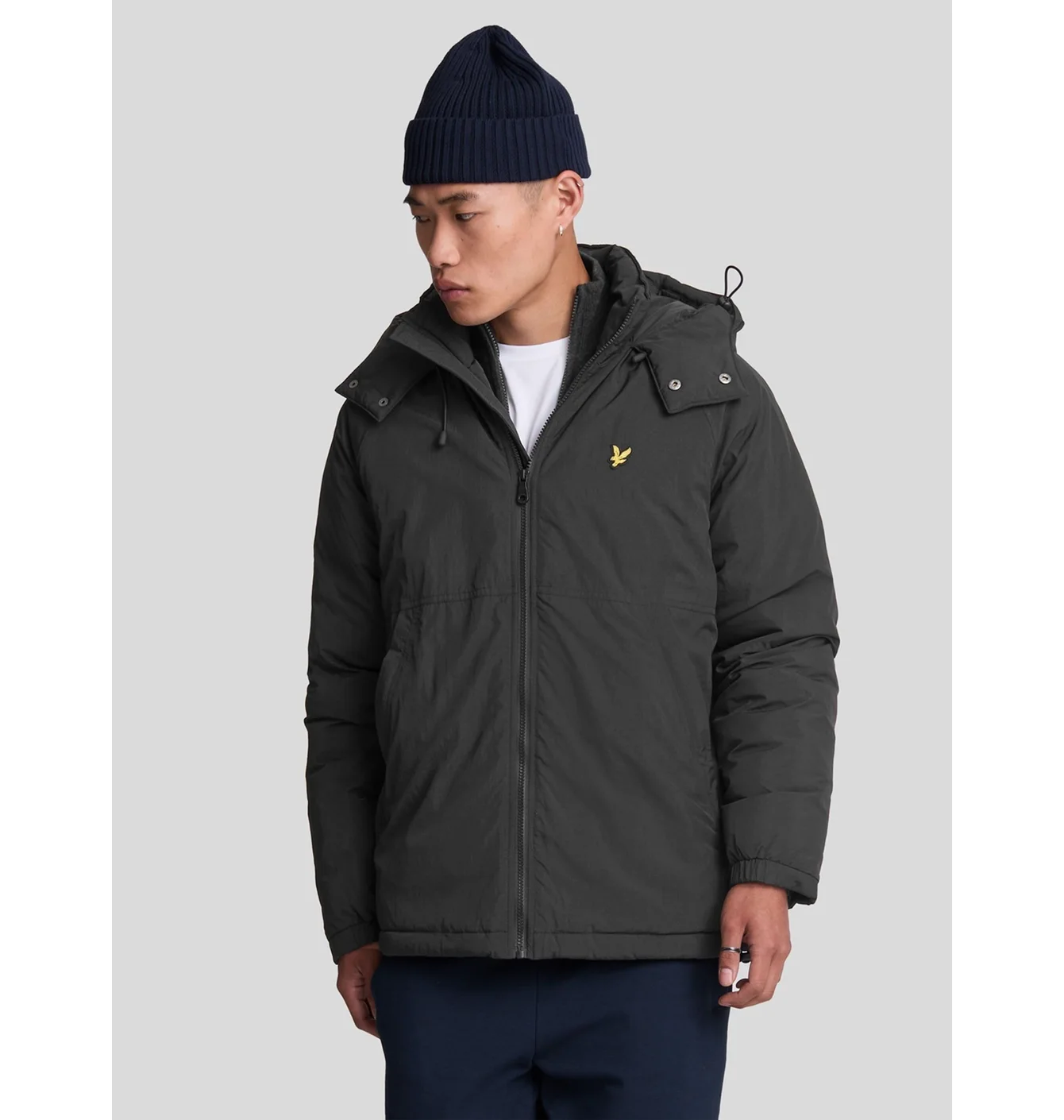 Пуховик чоловічий Lyle & Scott Black 821-287