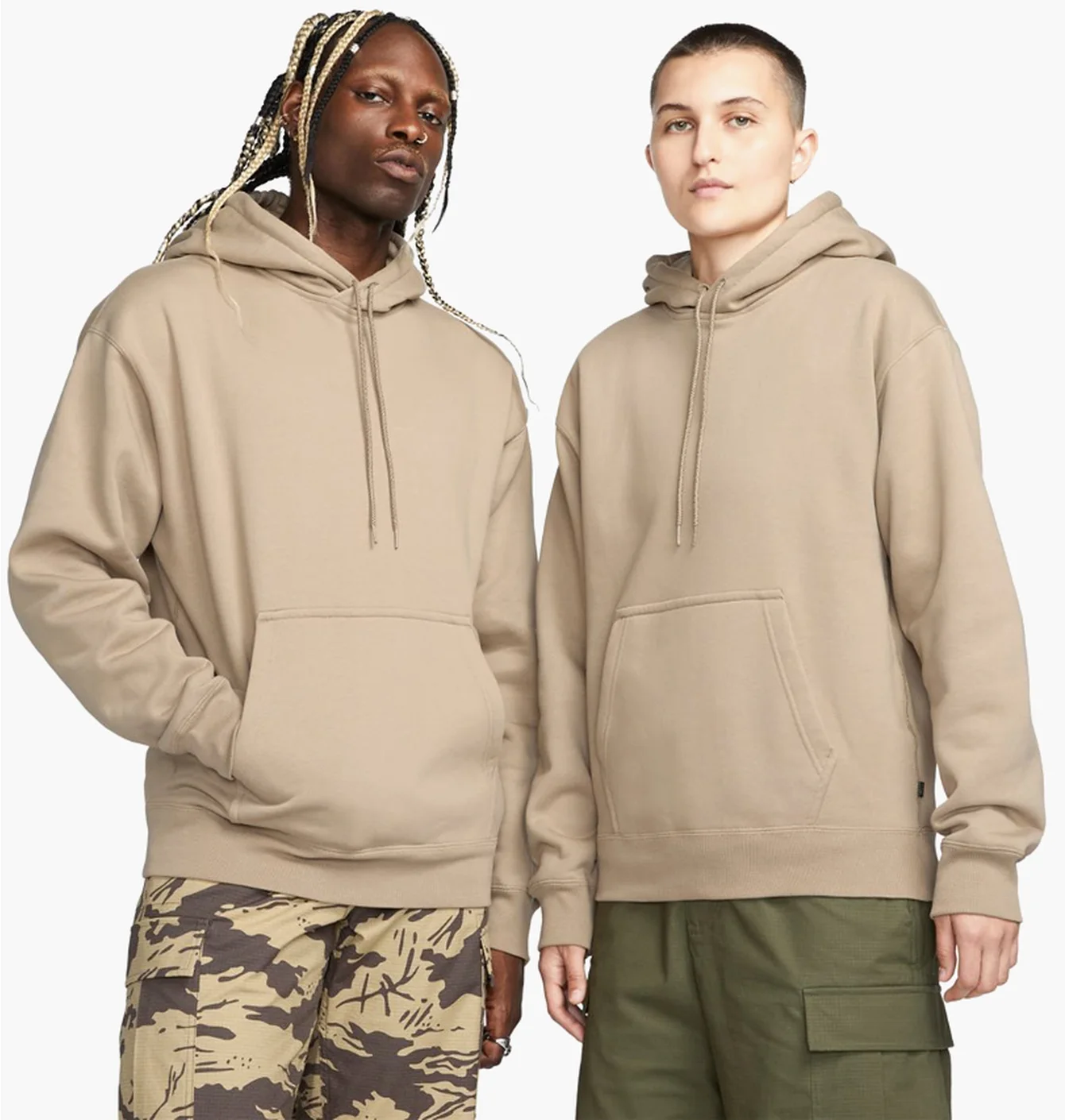 Худі унісекс Nike Sb Fleece Pullover Skate Hoodie Beige FB8581-247